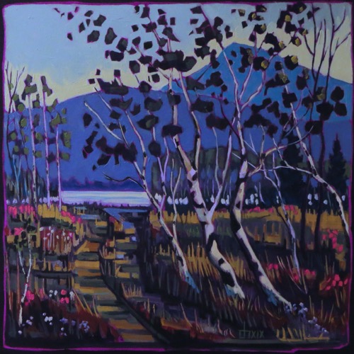 Waterton-Fireweed Trail to the Lake
26 x 26 $1450 sold